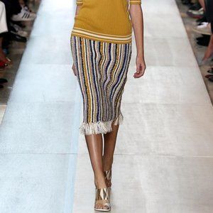 Tory Burch handmade skirt. Runway style